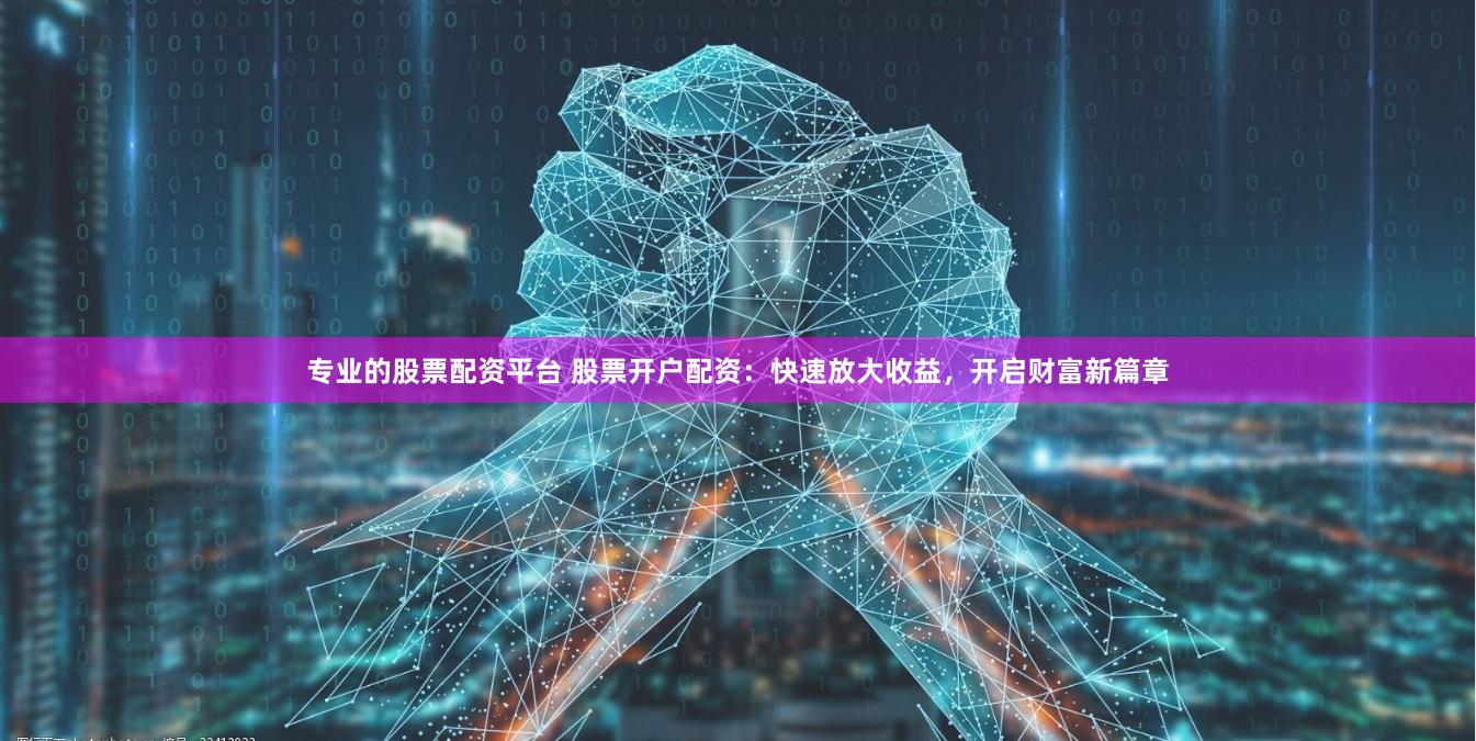专业的股票配资平台 股票开户配资：快速放大收益，开启财富新篇章